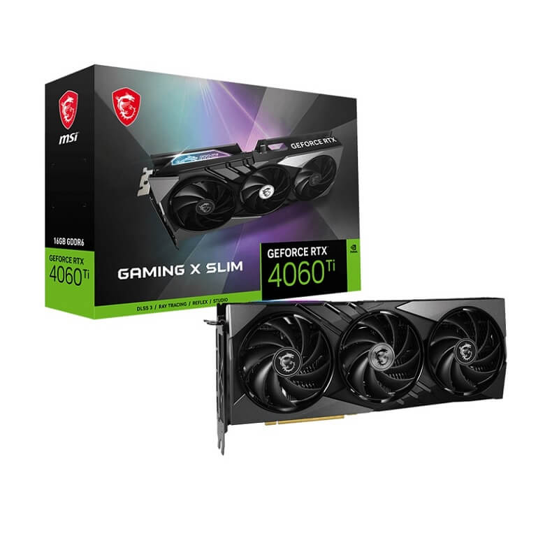 VGA MSI GeForce RTX 4060 Ti GAMING X SLIM 16G