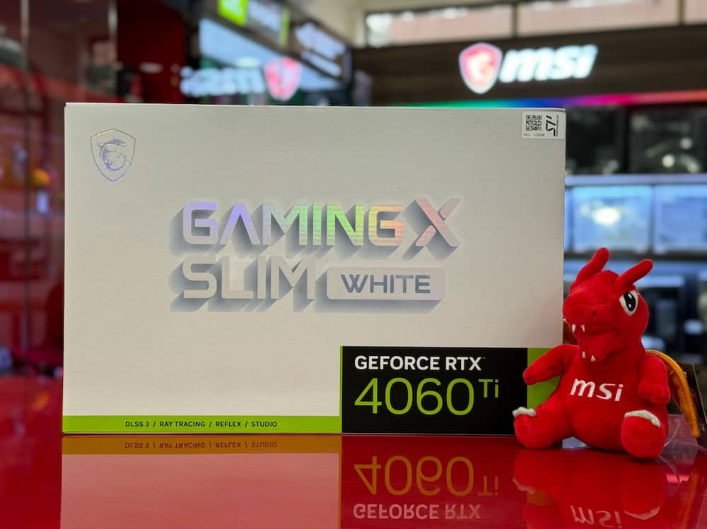 VGA MSI RTX 4060 Ti GAMING X SLIM WHITE 16G -4