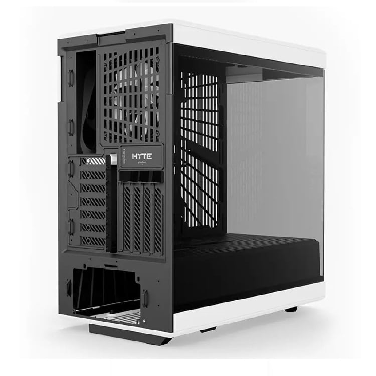 Case Hyte Y40 Black-White (ATX, Kính cường lực-Thép-ABS, Riser PCIE 4.0, USB 3.2 Type-C)