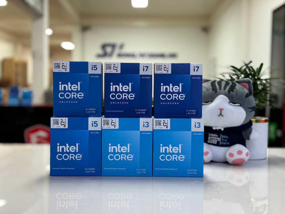 CPU Intel Core i5 14400, i5 14400F, i5 14500, i5 14600K, i5 14600KF 1
