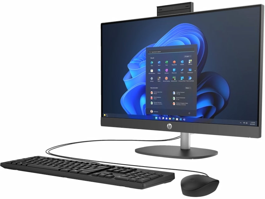 HP ProOne 245 G10 AIO-8W327PA (Ryzen 5 7520U, 8GB DDR 6400, SSD 512GB, 23.8 FHD Non-Touch,  USB Mouse & Keyboard, W11H, 1Y Onsite)