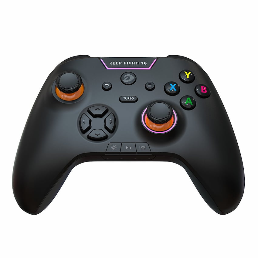 Tay cầm chơi Game DareU H105 (Black/Pink/White- Purple, USB cable+2.4G+Bluetooth)