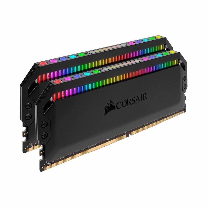 Ram Corsair Dominator Platinum RGB Black 16GB (2x8GB) DDR4 3200Mhz -CMT16GX4M2E3200C16