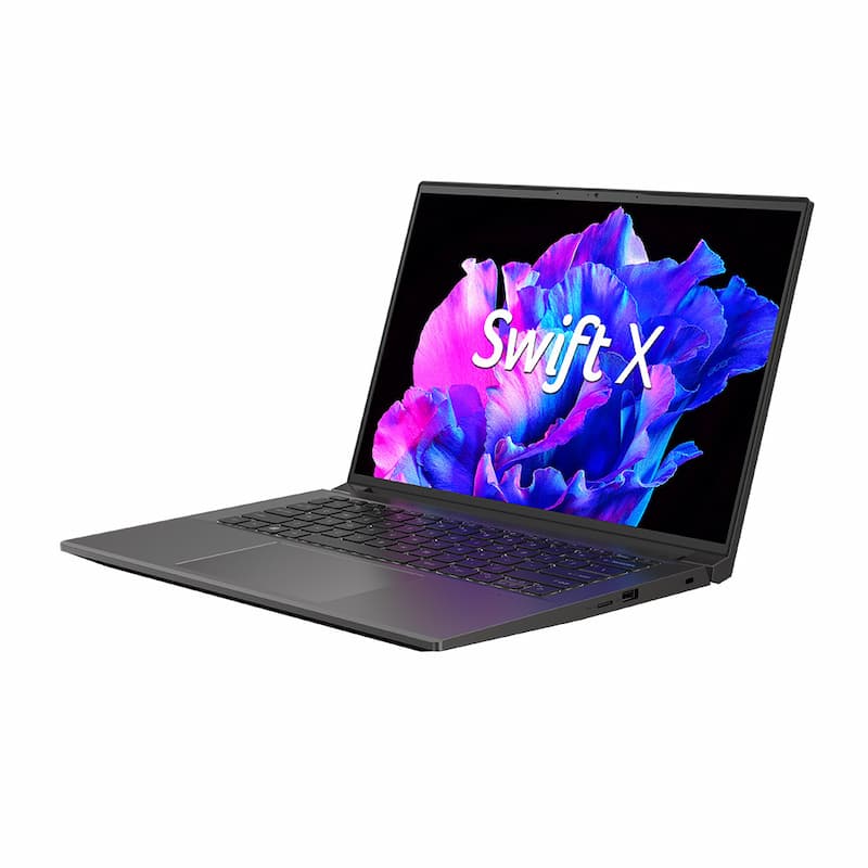Laptop Acer Swift X14 N23Q6 - SFX14-71G-78SY (i7-13700H, 32GB, 1 TB SSD, RTX4050/6GB, 14 inch 2.8K OLED 120Hz, Win11, Xám, NX.KEVSV.006)
