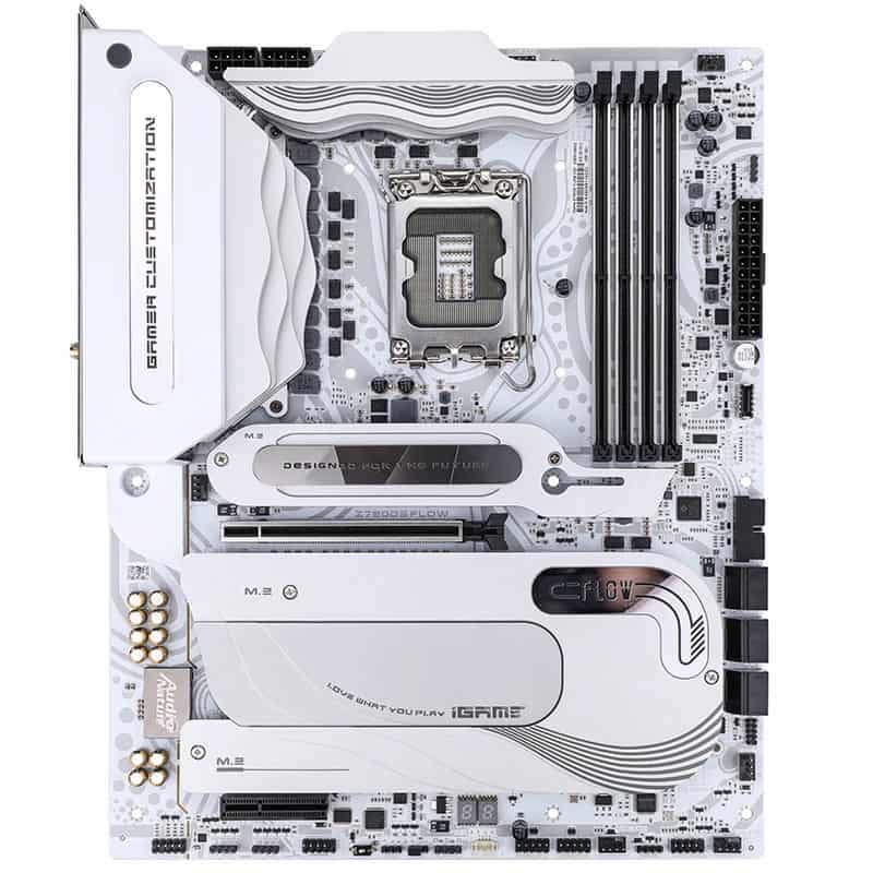 Mainboard Colorful iGame Z790 D5 FLOW V20 WiFi 6, DDR5 (White PCB)