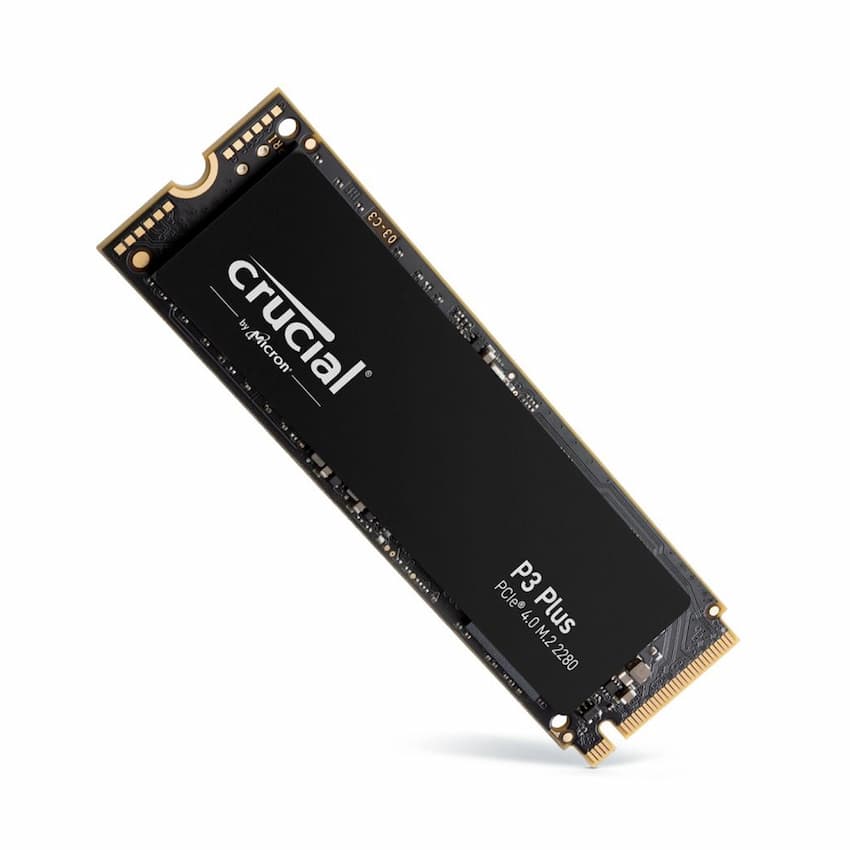 SSD Crucial P3 Plus 500GB NVMe PCIe Gen4x4 M.2 2280 – CT500P3PSSD8 (Read/Write 4700/1900 MB/s)