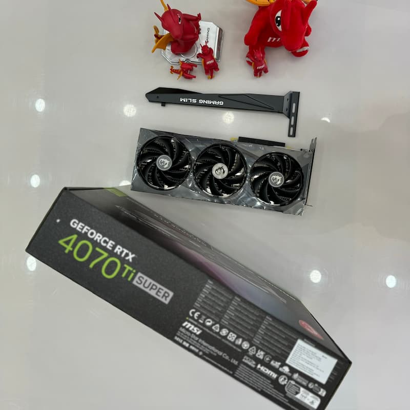 VGA MSI GeForce RTX 4070 Ti SUPER 16G GAMING X SLIM