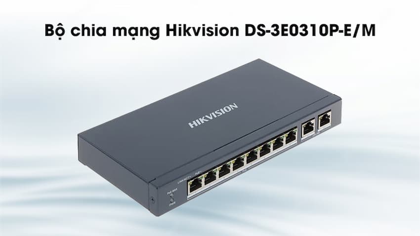 SWITCH HIKVISION DS-3E0310P-E/M
