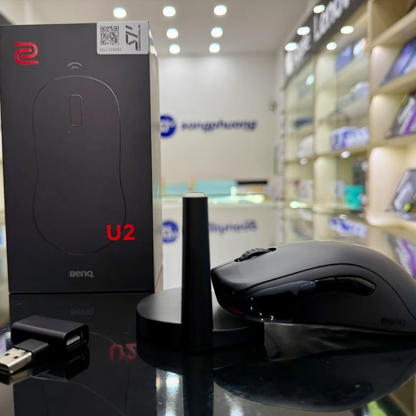 Chuột BenQ ZOWIE U2 Wireless E-Sports Gaming (Có Dock Sạc)