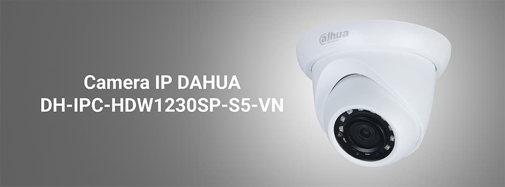 Camera IP Dome 2MP DAHUA DH-IPC-HDW1230SP-S5-VN