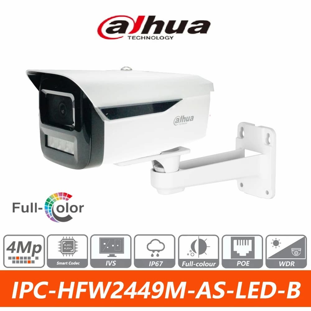 Camera IP DAHUA DH-IPC-HFW2449M-AS-LED-B