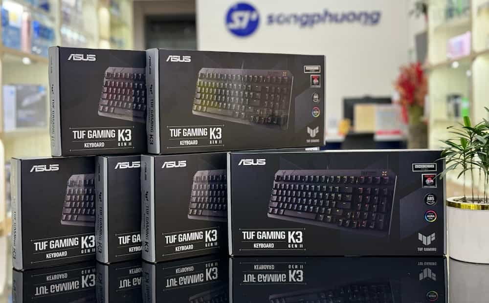 Bàn phím cơ Asus TUF Gaming K3 Gen II