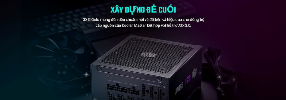 Nguồn Cooler Master GX2 850 Gold 850W 7