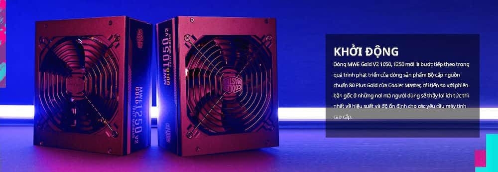 Nguồn Cooler Master MWE GOLD V2 1250W