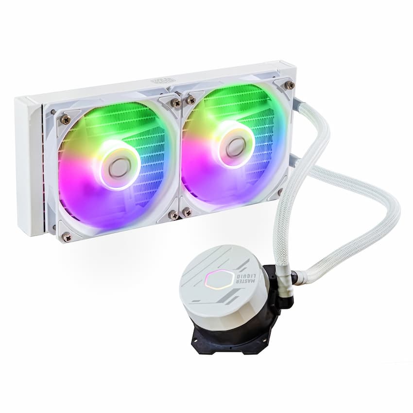 Tản nhiệt Cooler Master MASTERLIQUID 240L Core White -MLW-D24M-A18PZ-RW