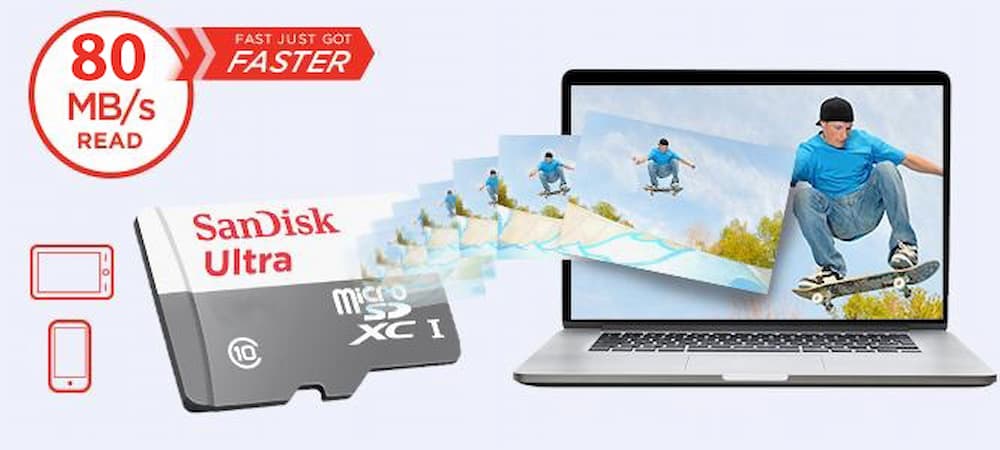 Thẻ nhớ Micro SD 32GB Sandisk