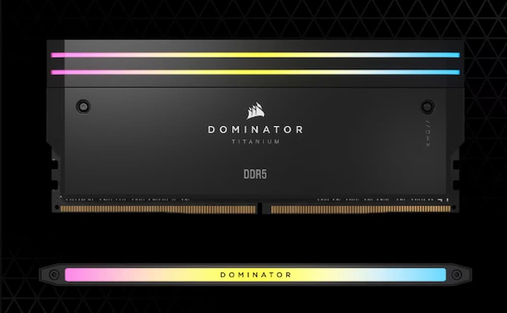 Ram Corsair Dominator Titanium RGB 32GB DDR5 6600Mhz