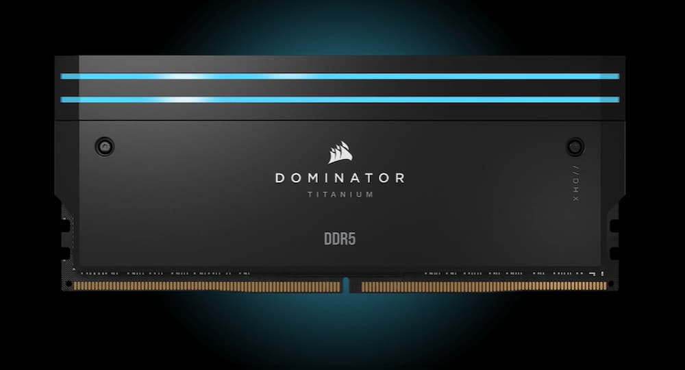 Ram Corsair Dominator Titanium RGB 64GB DDR5 6000Mhz 