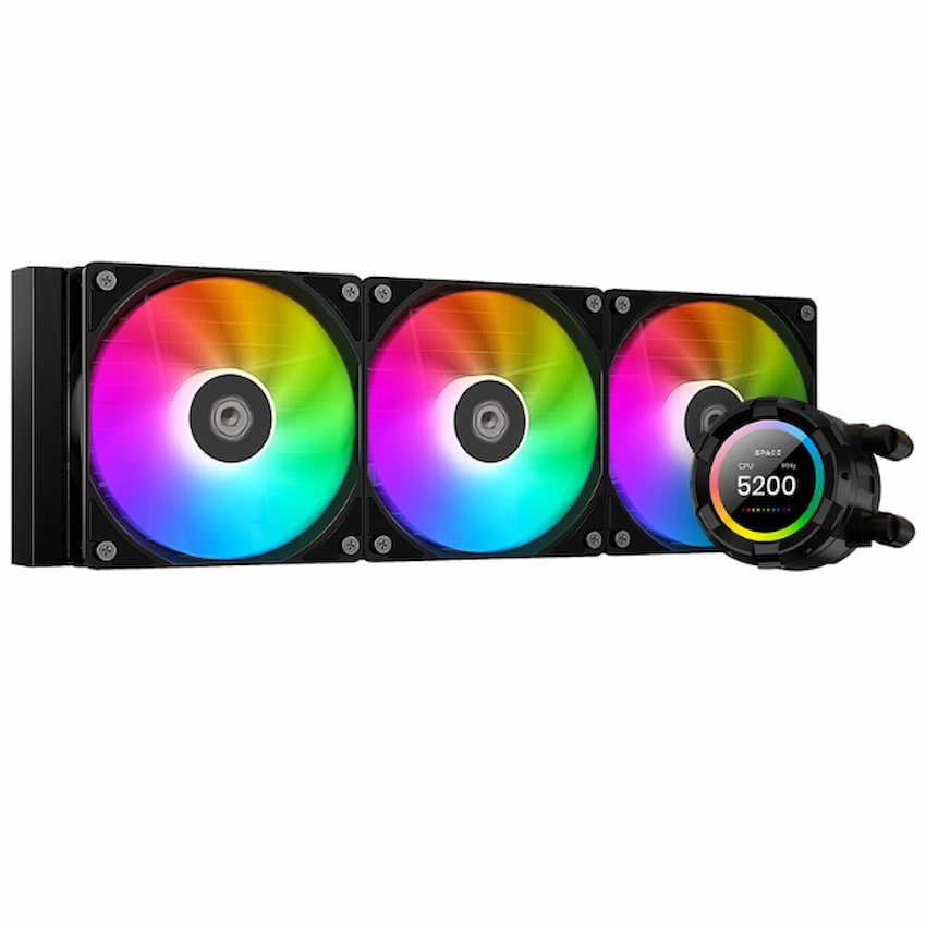 Tản Nhiệt Nước ID-COOLING SPACE SL360 XE ARGB ( Hiển thị nhiệt độ)