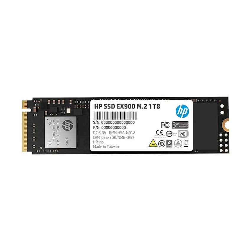 SSD HP EX900 1TB PCIe Gen3 x4 NVMe- 5XM46AA (Read/Write 2100/1500 MB/s, 500 TBW )