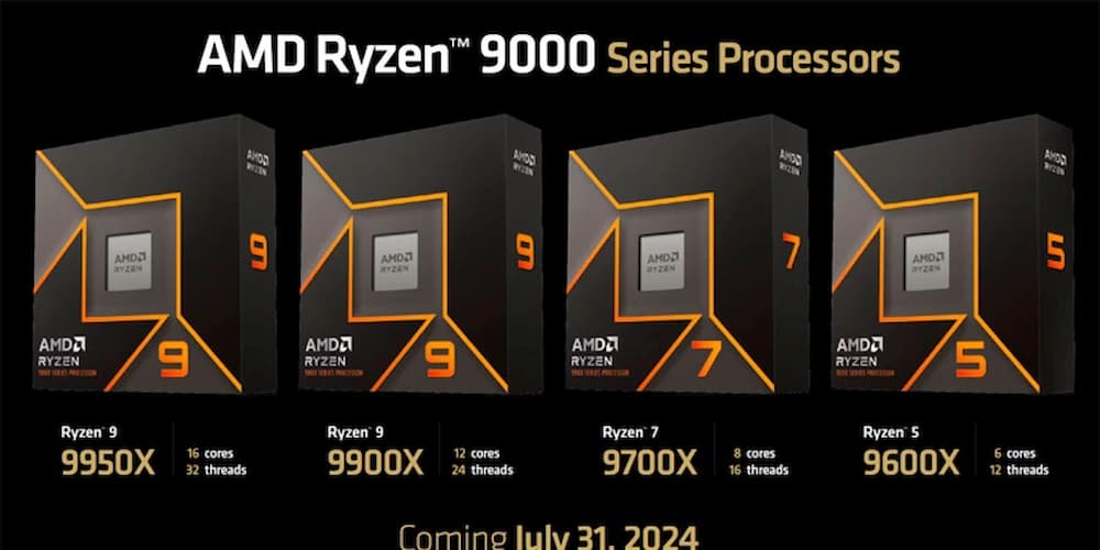 CPU AMD Ryzen 5 9600X