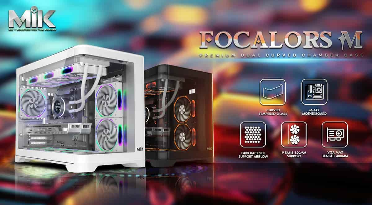 Case MIK FOCALORS M BLACK