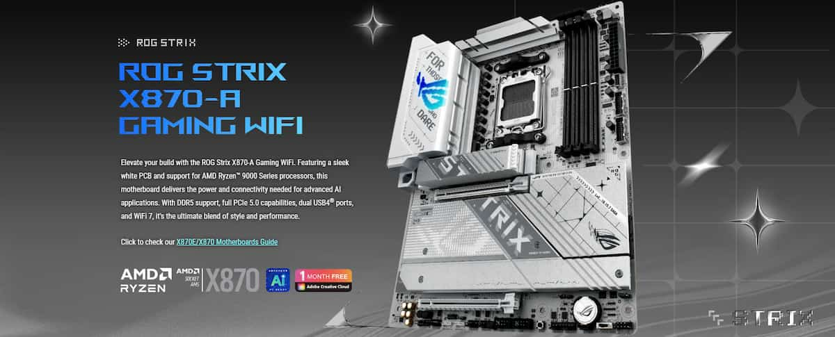 Mainboard Asus ROG STRIX X870-A GAMING WIFI