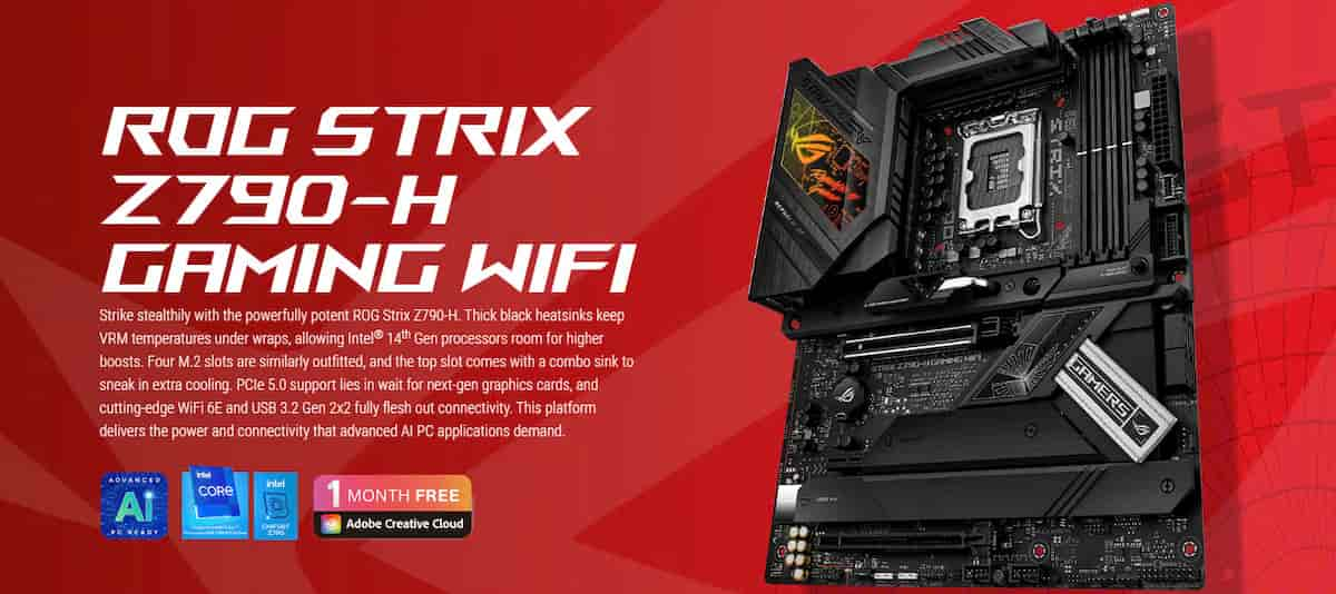 Mainboard Asus ROG STRIX Z790-H GAMING WIFI