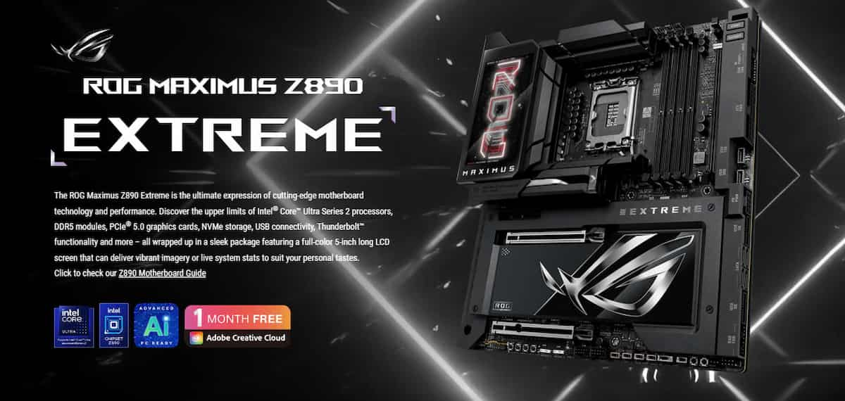 Mainboard Asus ROG Maximus Z890 Extreme