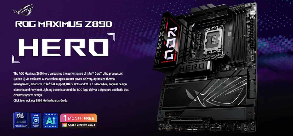 Mainboard Asus ROG Maximus Z890 Hero