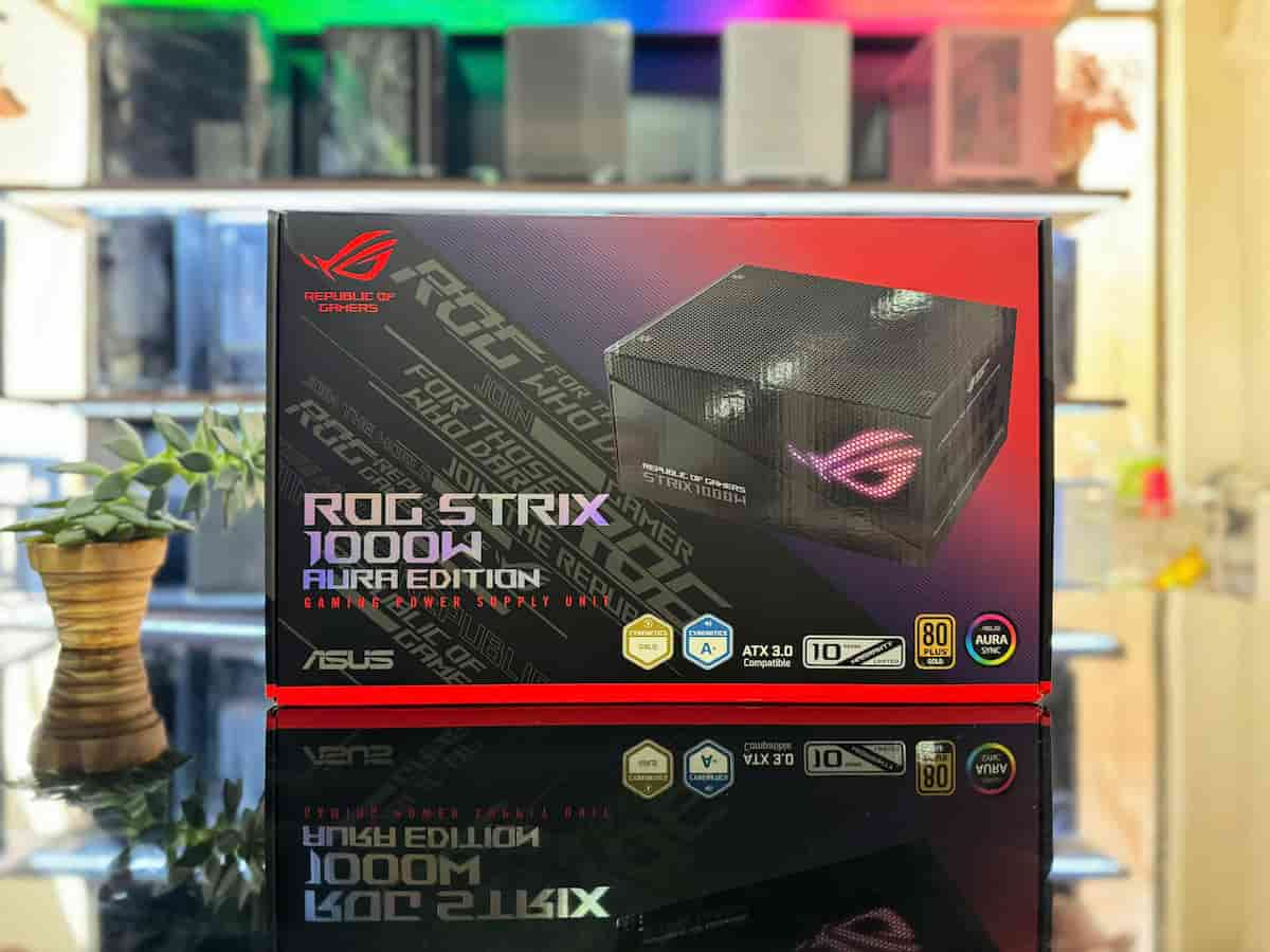 Nguồn Asus ROG STRIX 1000W Gold Aura Edition