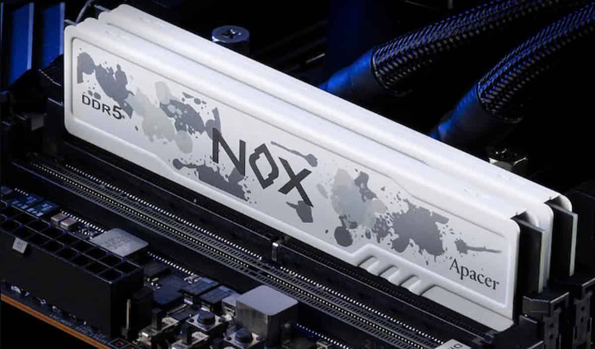 Ram Apacer NOX White 16GB DDR5 5200Mhz