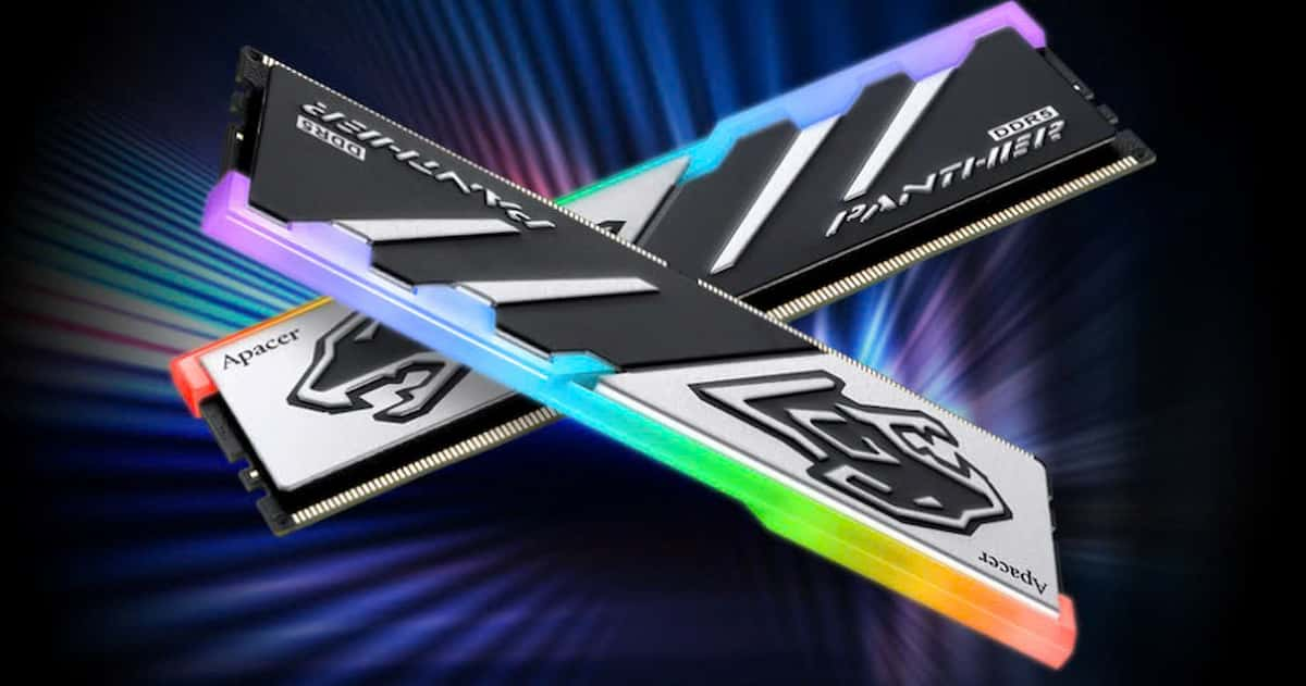 Ram Apacer PANTHER RGB 16GB DDR5 5600Mhz