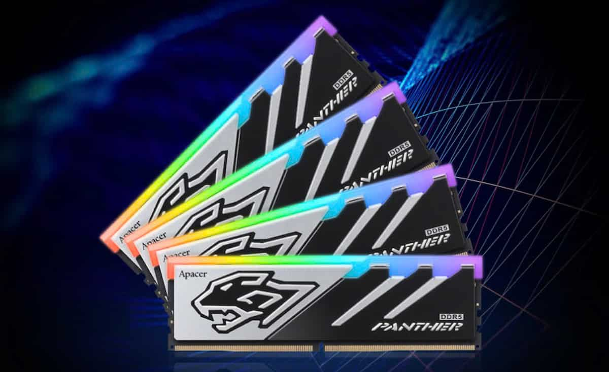 Ram Apacer PANTHER RGB 16GB DDR5 6000Mhz