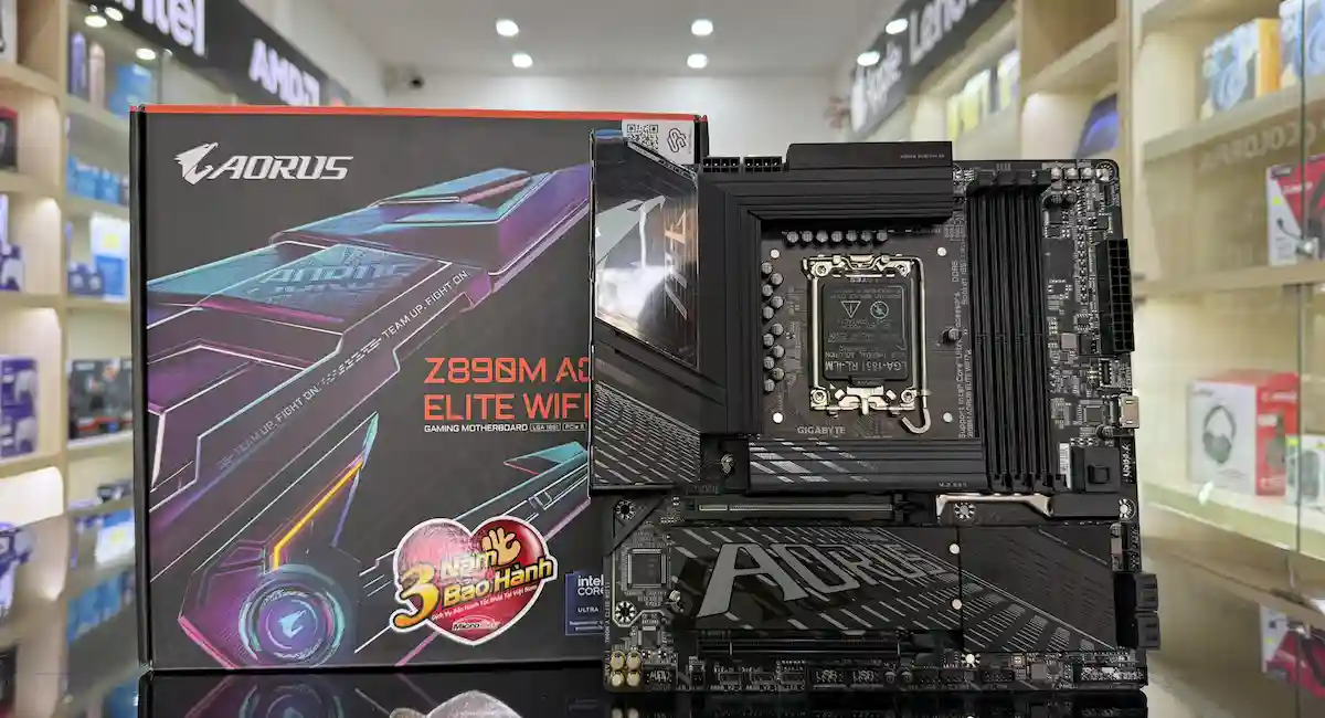 Mainboard Gigabyte Z890M AORUS ELITE WIFI7 Mainboard Gigabyte Z890M AORUS ELITE WIFI7