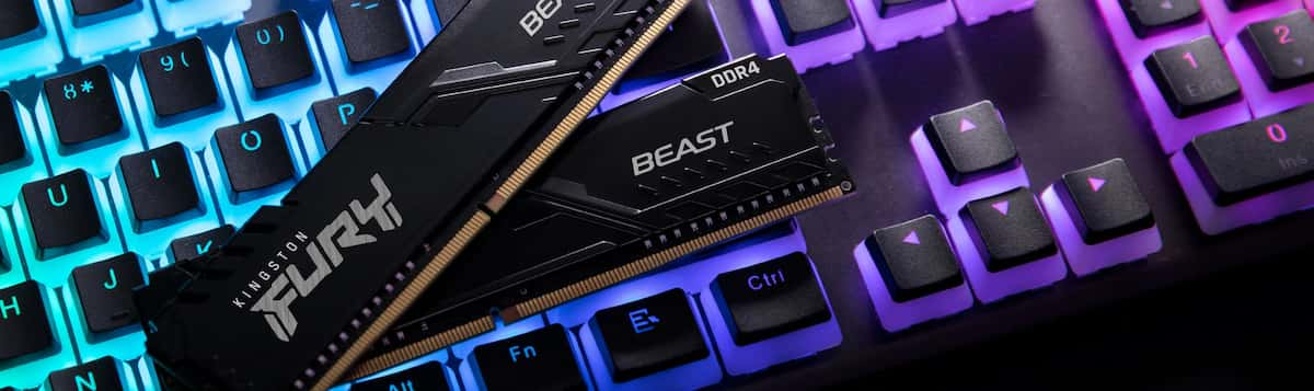 Ram Kingston Fury Beast Black 16GB 3200MHz