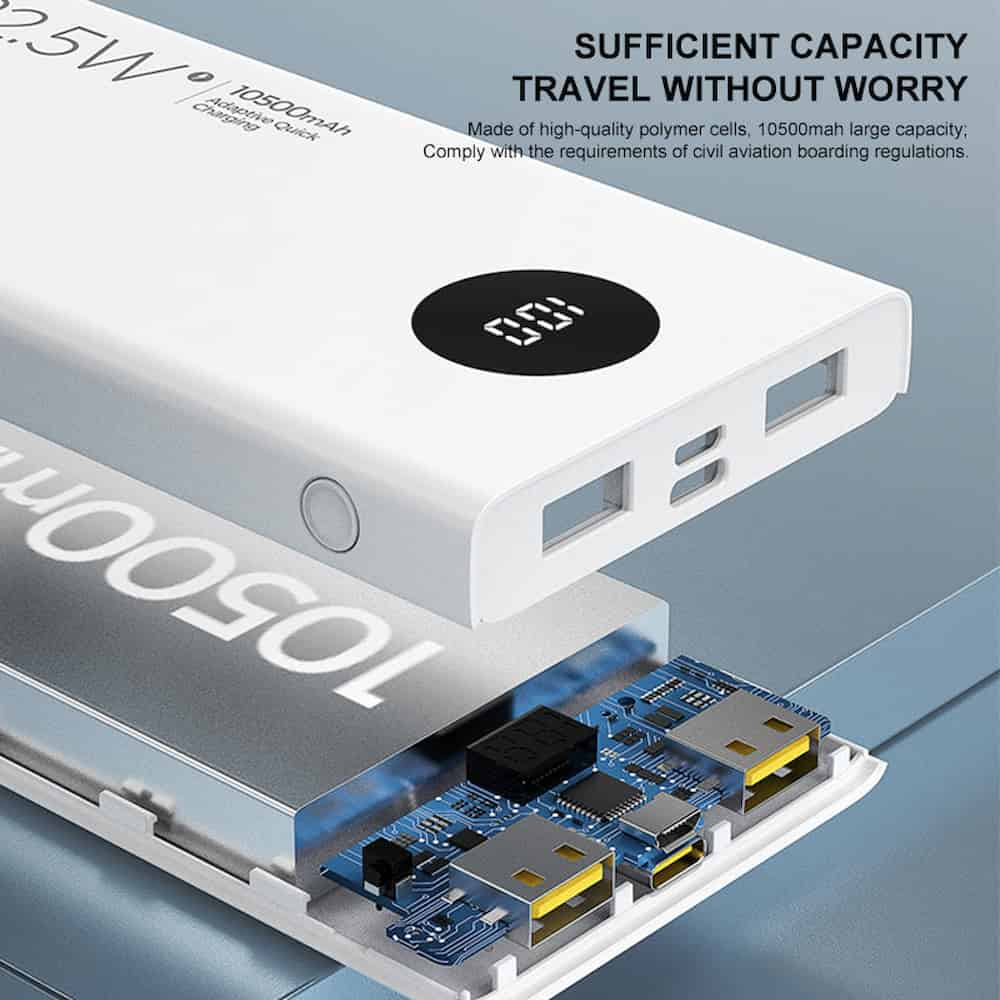 Sạc dự phòng Pisen Quick PowerU 10500mAh