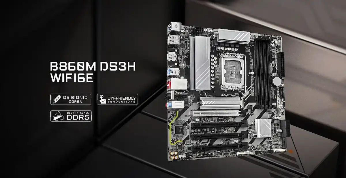 Mainboard Gigabyte B860M DS3H WIFI6E