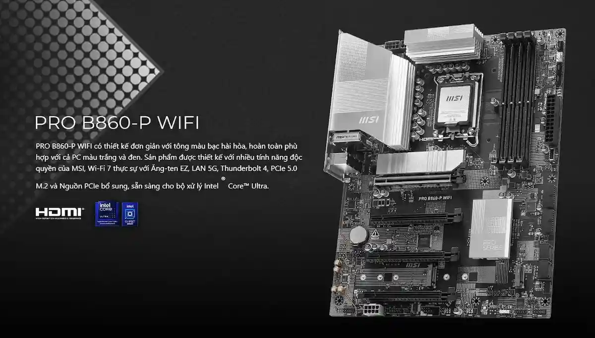 Mainboard MSI PRO B860-P WIFI 