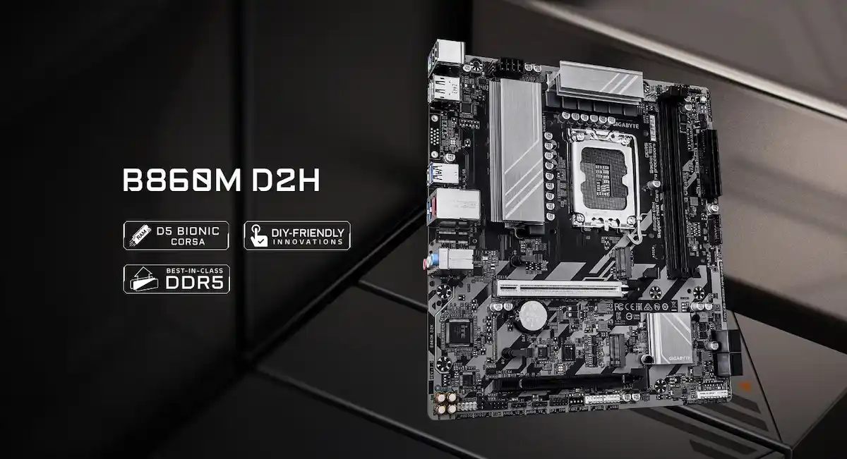 Mainboard Gigabyte B860M D2H