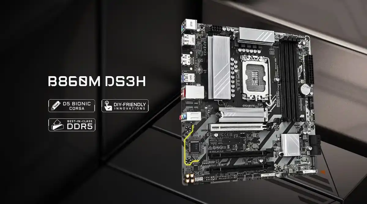 Mainboard Gigabyte B860M DS3H