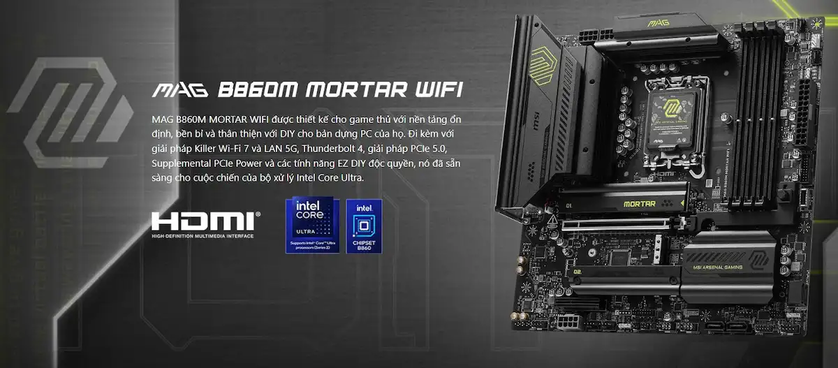 MSI MAG B860M MORTAR WIFI