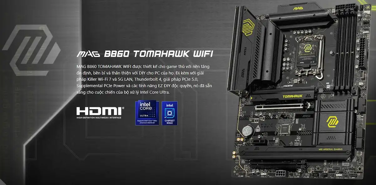 MSI MAG B860 TOMAHAWK WIFI