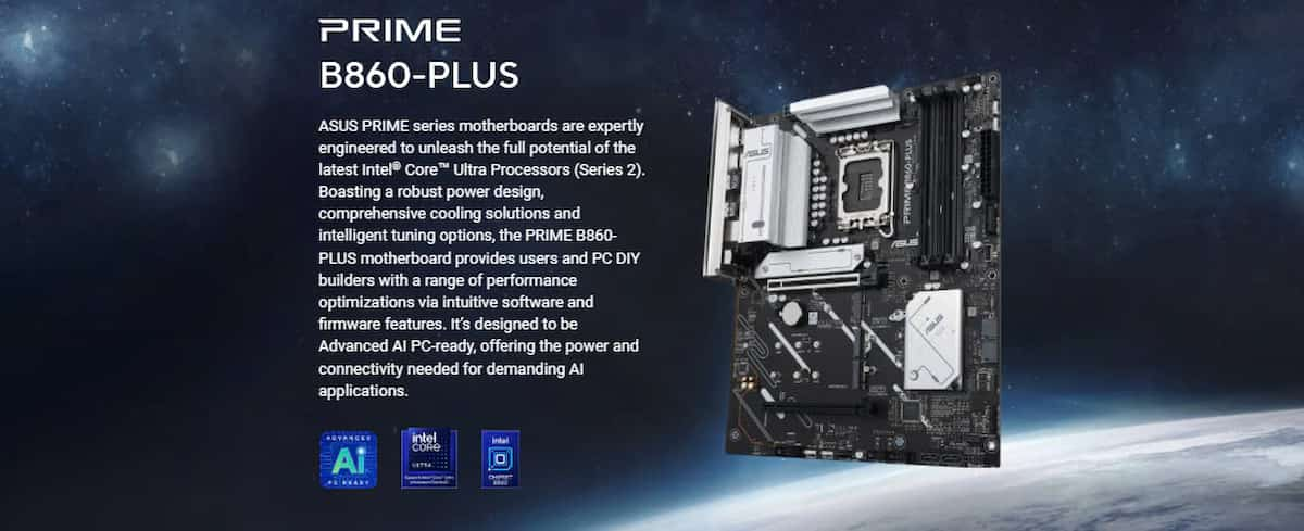 Mainboard Asus Prime B860-Plus