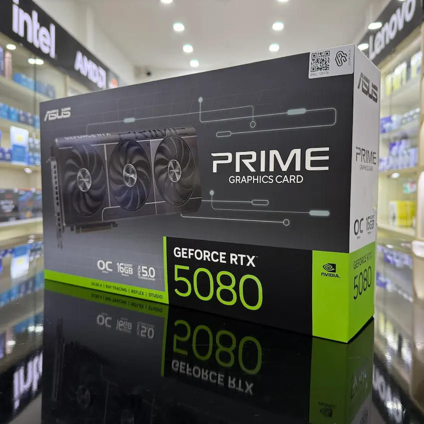 VGA ASUS PRIME GeForce RTX 5080 16GB GDDR7 OC Edition (PRIME-RTX5080-O16G)
