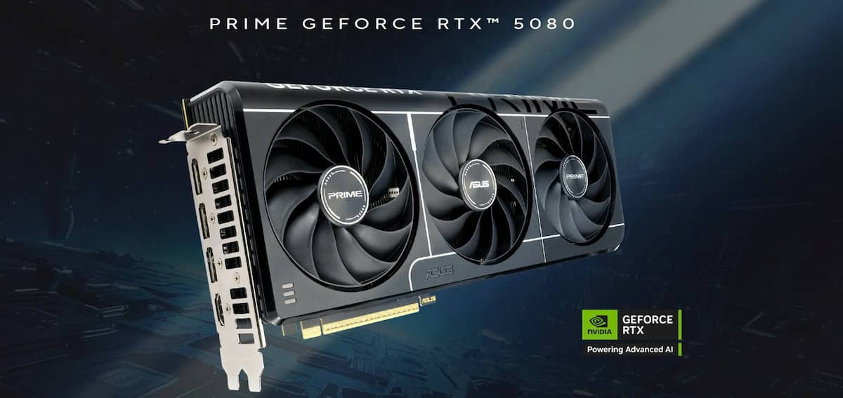 VGA ASUS PRIME RTX 5080 O16GB GDDR7