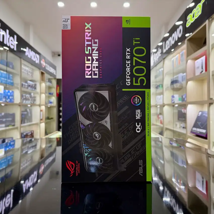 VGA ASUS ROG Strix GeForce RTX 5070 Ti 16GB GDDR7 OC Edition