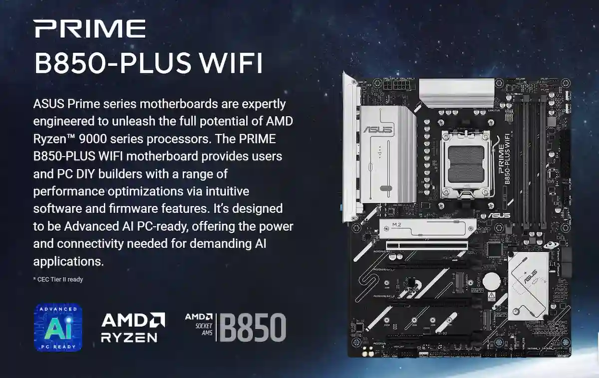 Mainboard Asus PRIME B850-PLUS WIFI