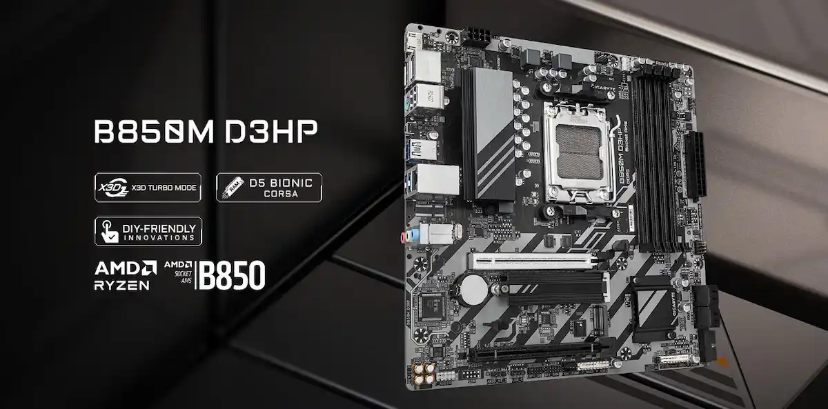 Mainboard Gigabyte B850M D3HP 