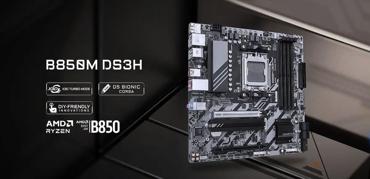 Mainboard Gigabyte B850M DS3H